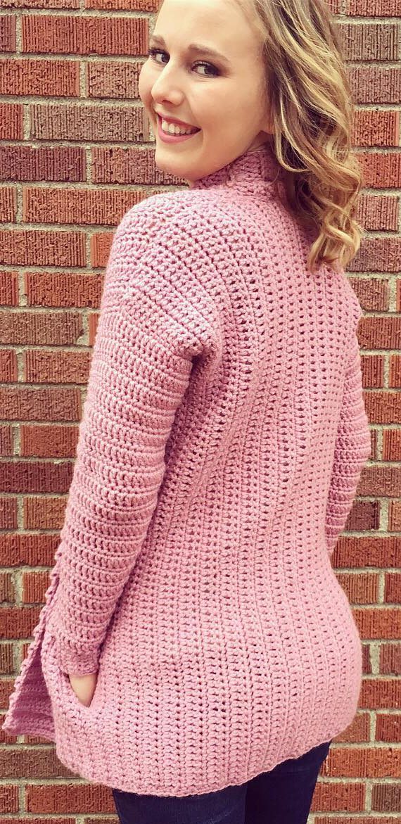 59+ Stylish and Lovely Crochet Cardigan Patterns and Ideas Page 33 of