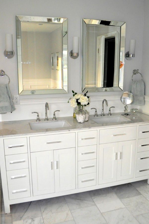 double vanity bathroom layout ideas