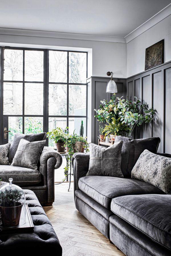 44+ Fabulous Grey Living Room Designs ideas and Accent ...