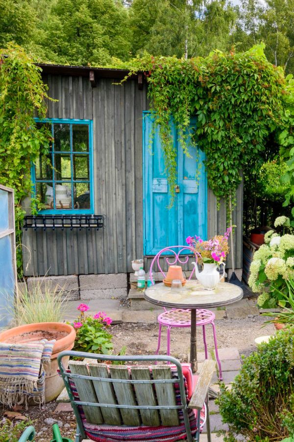 51+ lovely and cute garden shed design ideas for backyard