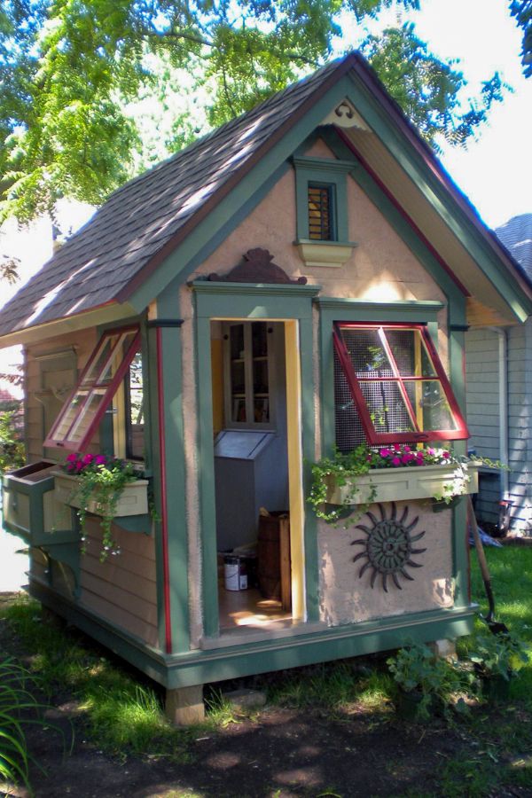 Lovely and Cute Garden Shed Design ideas for Backyard - Page 44 of 51 ...