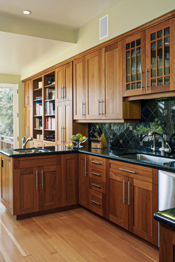 47+ Wonderful wood kitchen cabinets for Lovely home - Page 44 of 47