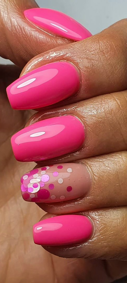 Pink Nail Designs Ideas For Your Spring and Summer Manicure - Page 23 ...