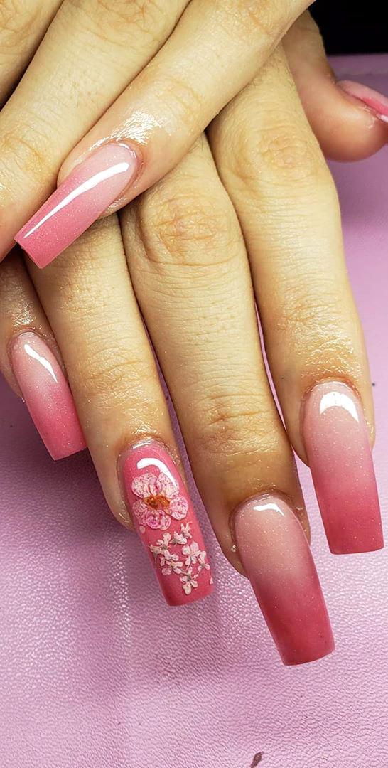 45+ Pink Nail Designs Ideas For Your Spring and Summer Manicure - Page